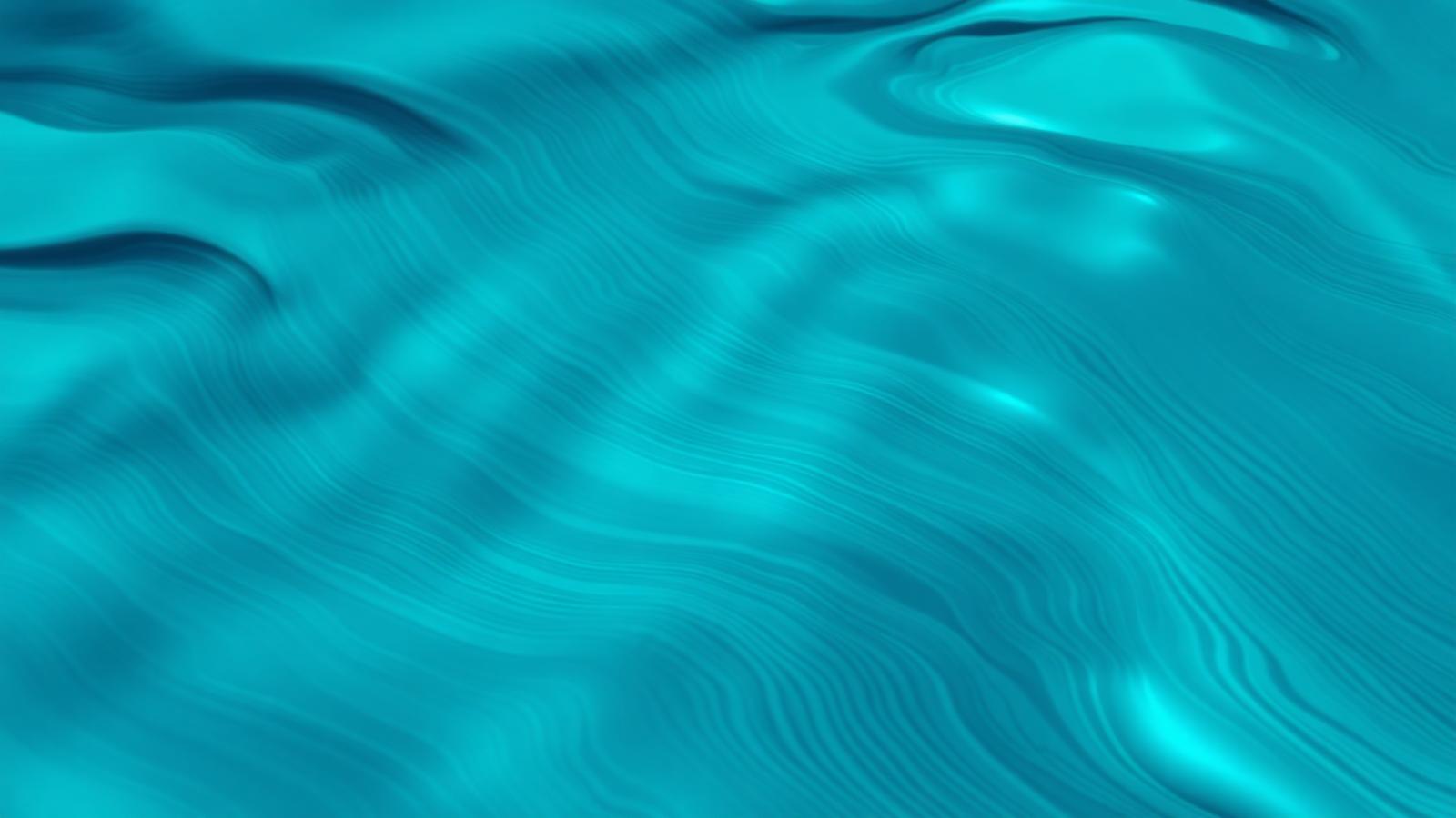 Close-up of rippling teal water